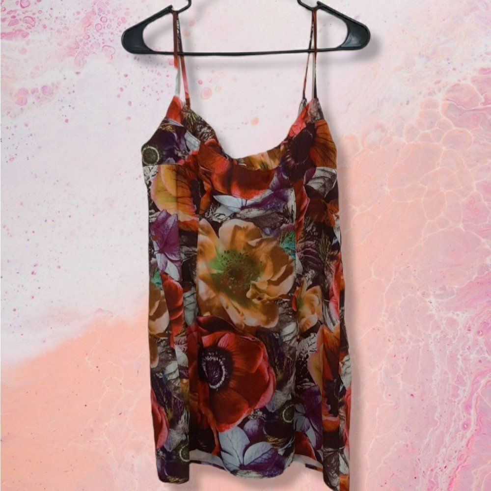 Urban Outfitters Lumi Printed Bodycon Mini Dress sz L NWT - Picture 2 of 12